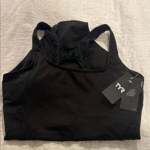 TYR Black suit racer back size 12